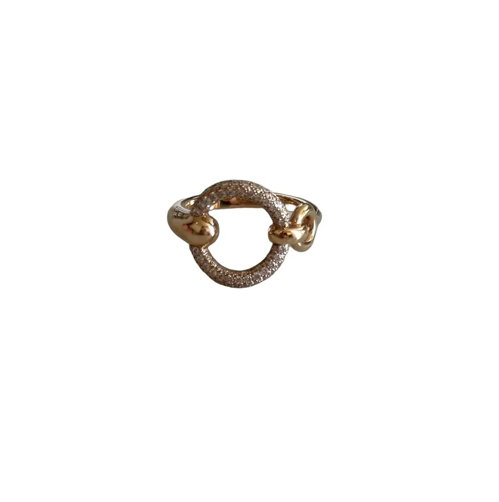 Hermès Filet d'or ring