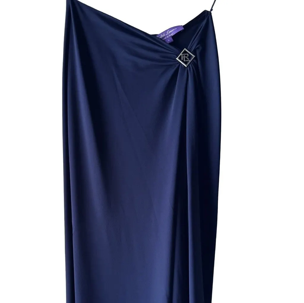 Ralph Lauren Collection Margarethe StretchSilk Midi Skirt