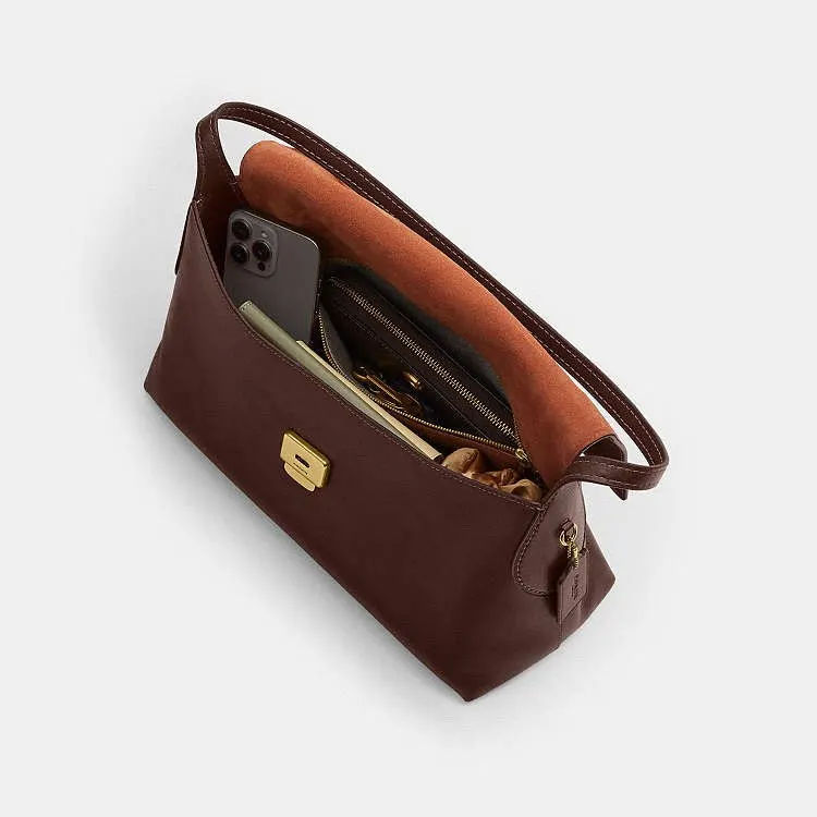Coach Chelsea Shoulder Bag 36 Brown Leather Never worn, with tag - Box View