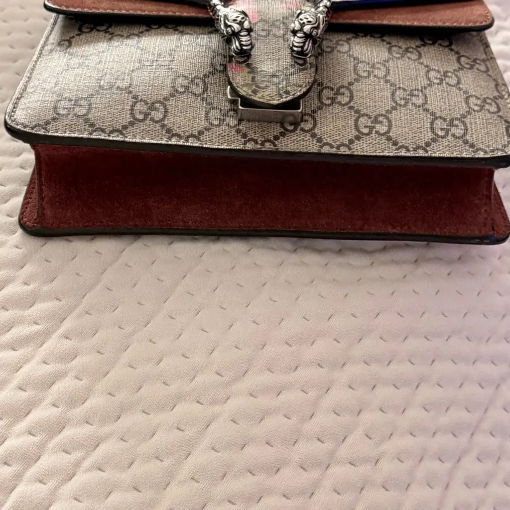 Gucci Gucci Dionysus floral shoulder bag Beige Canvas Very good - Inside View