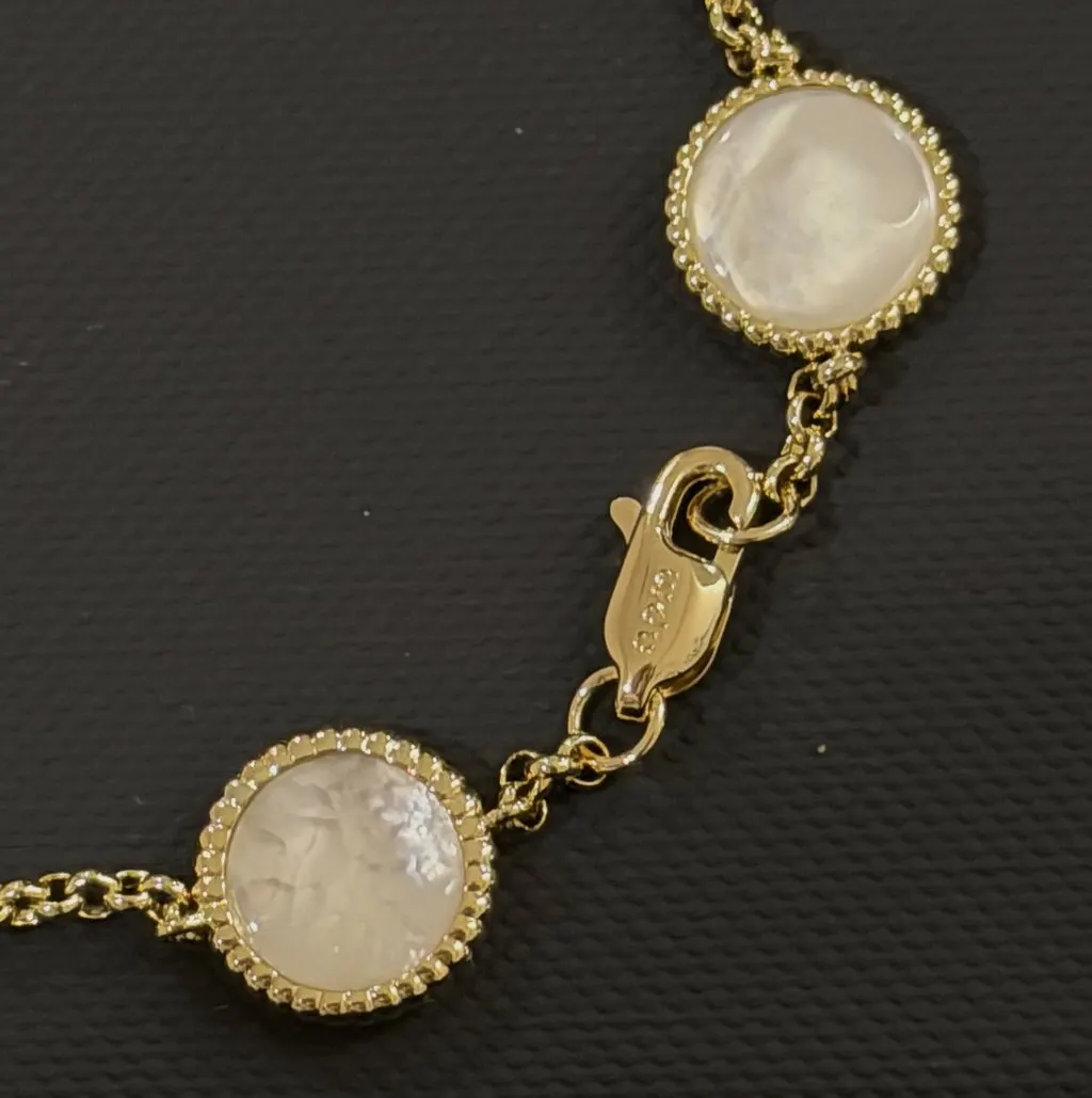 APM Monaco MÉDITERRANÉE VALENTINE BRACELET Gold Stainless steel Never worn - Box View