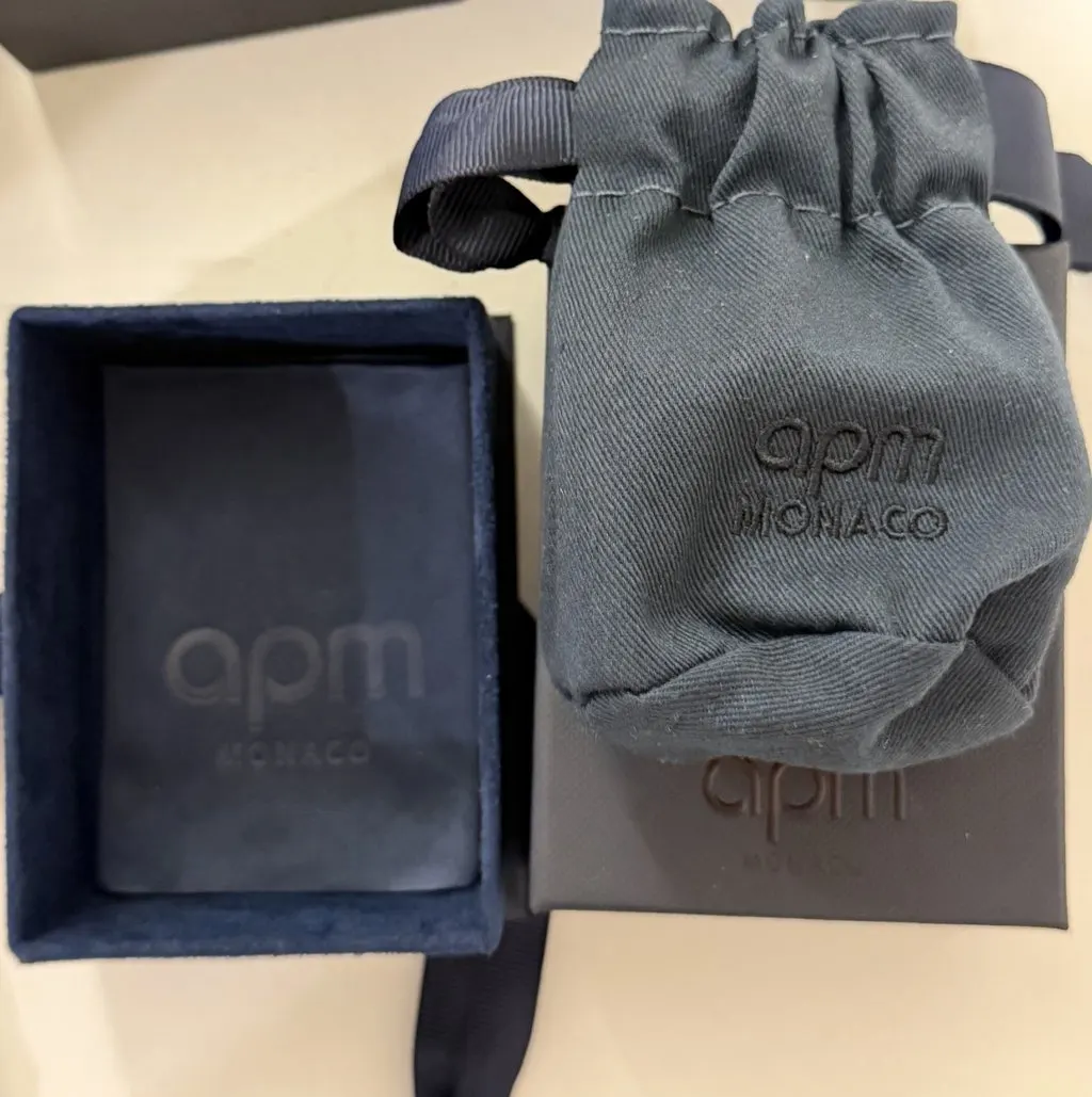 APM Monaco MÉDITERRANÉE VALENTINE BRACELET Gold Stainless steel Never worn - Model View