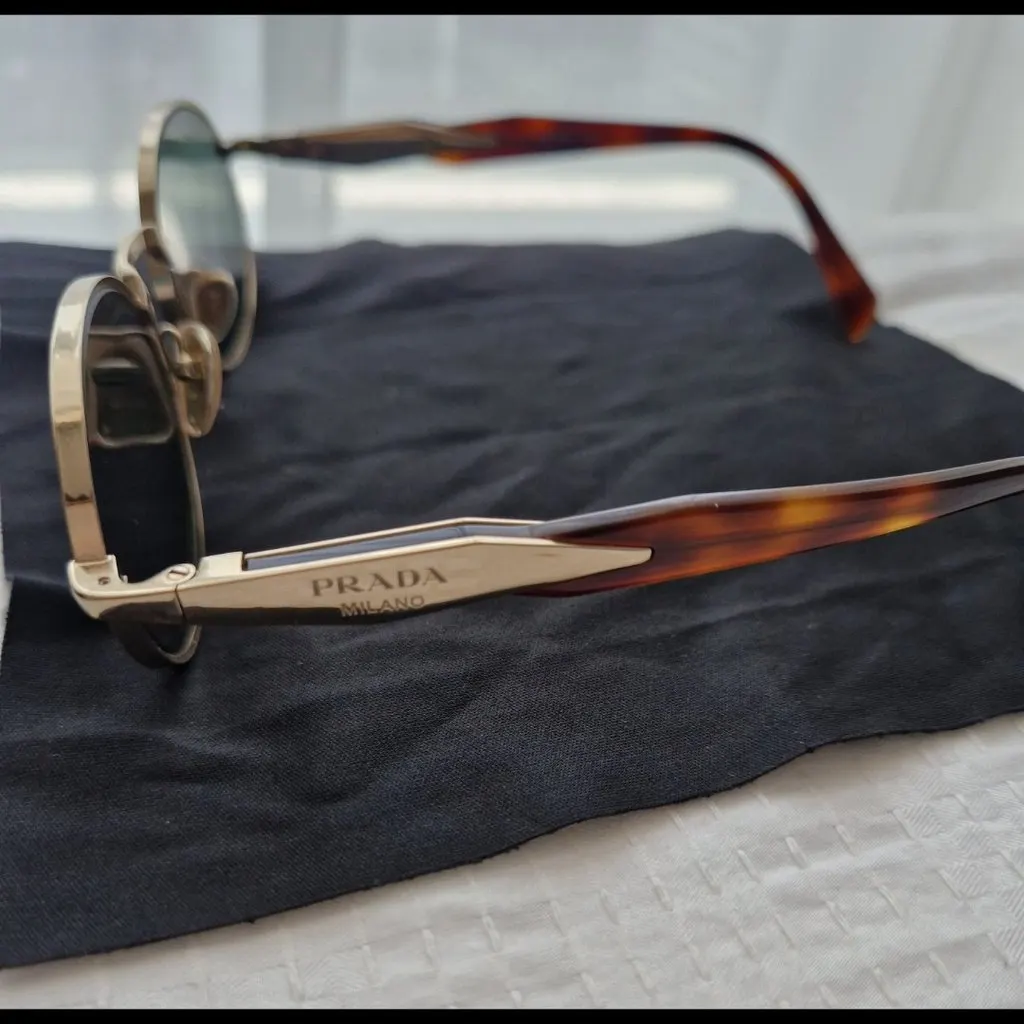Prada Eyewear Collection Anthracite Stainless steel Very good - Model View