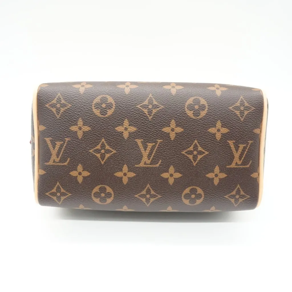 Louis Vuitton Speedy Bandouliere 20 Monogram Canvas Brown Canvas Never worn - Inside View