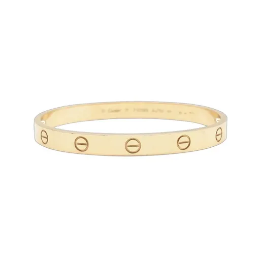 Cartier Love Bracelet, Classic Model, 18K Yellow Gold 32.3g