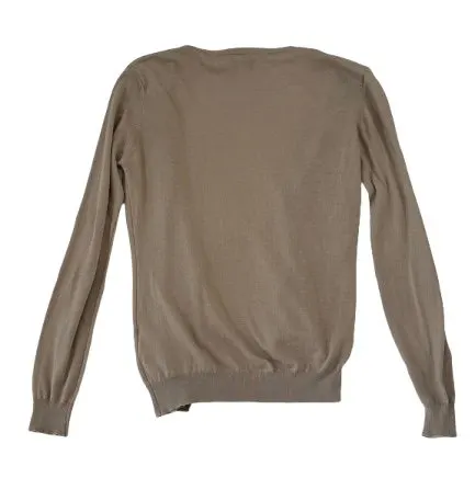 Roberto Cavalli Roberto Cavalli Light Brown Cardigan Beige Cotton Very good - Back View