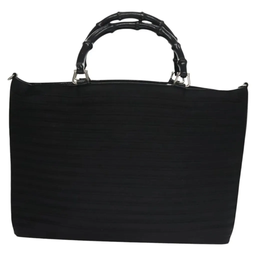 Gucci Tote Bag Black Good - Back View