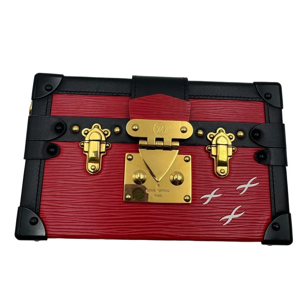 Louis Vuitton Pochette Metis Red Good - Front View