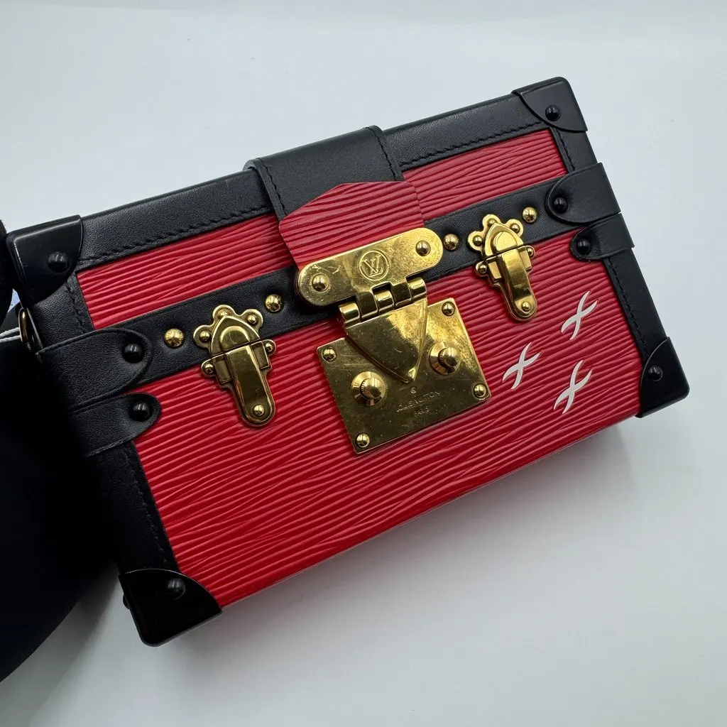 Louis Vuitton Pochette Metis Red Good - Box View