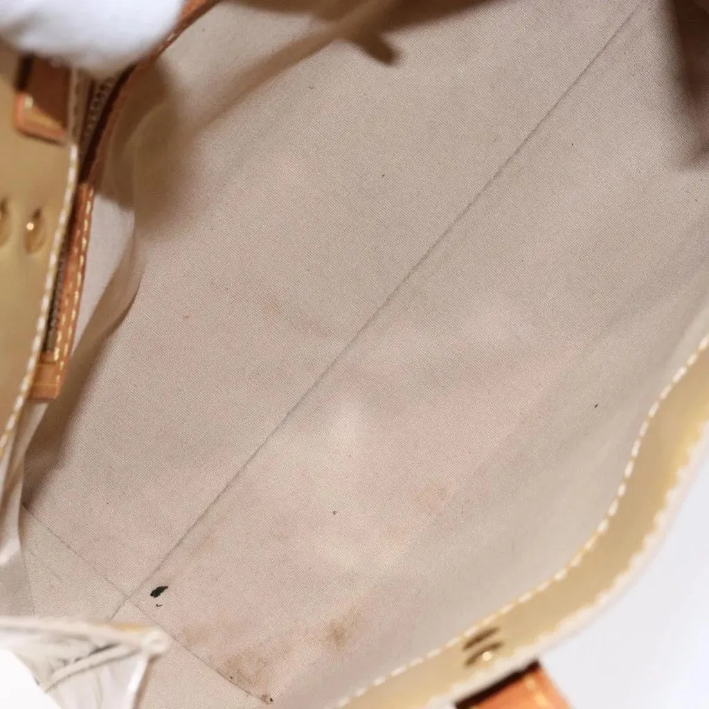 Louis Vuitton Handbag Beige Leather Good - Model View