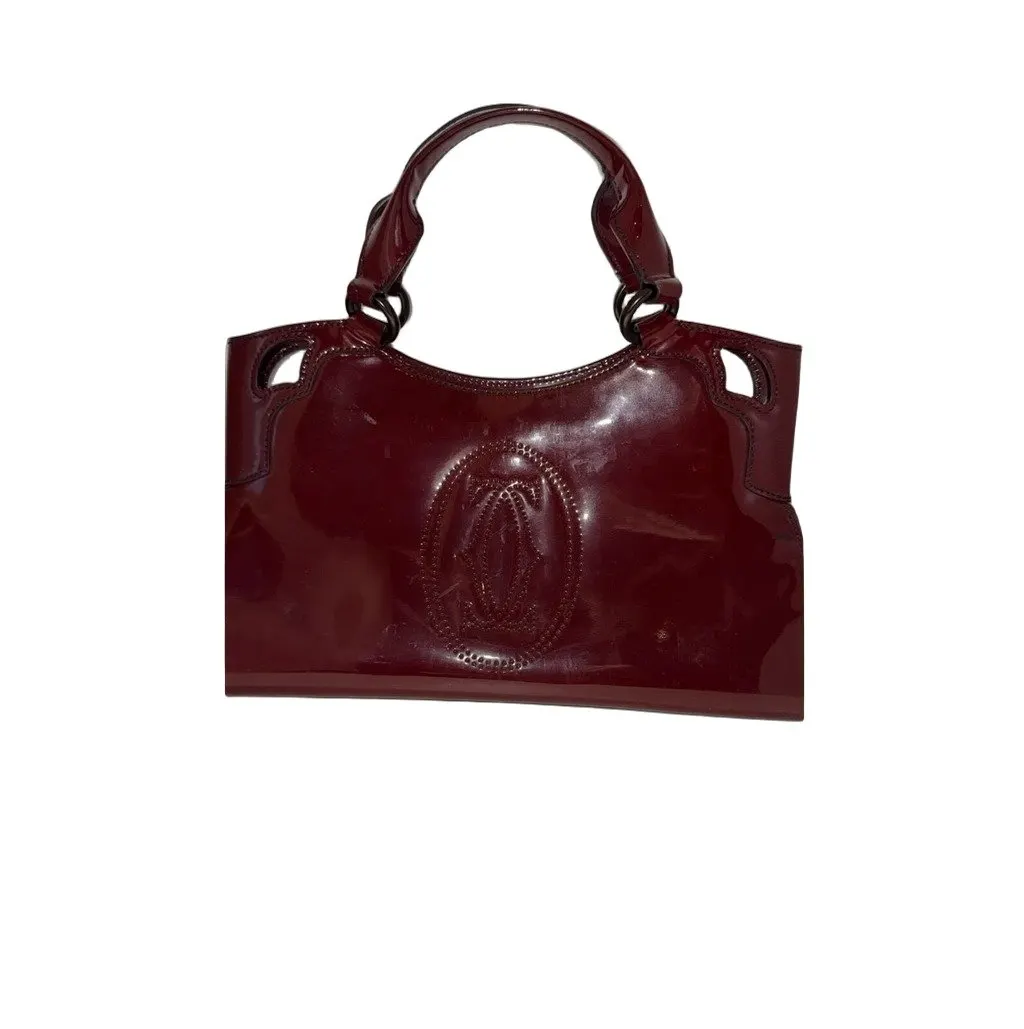 Cartier Marcello De Cartier Burgundy Leather Very good - Front View