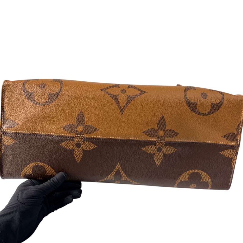 Louis Vuitton Onthego Brown X-Large Leather | Pre-Owned Duba