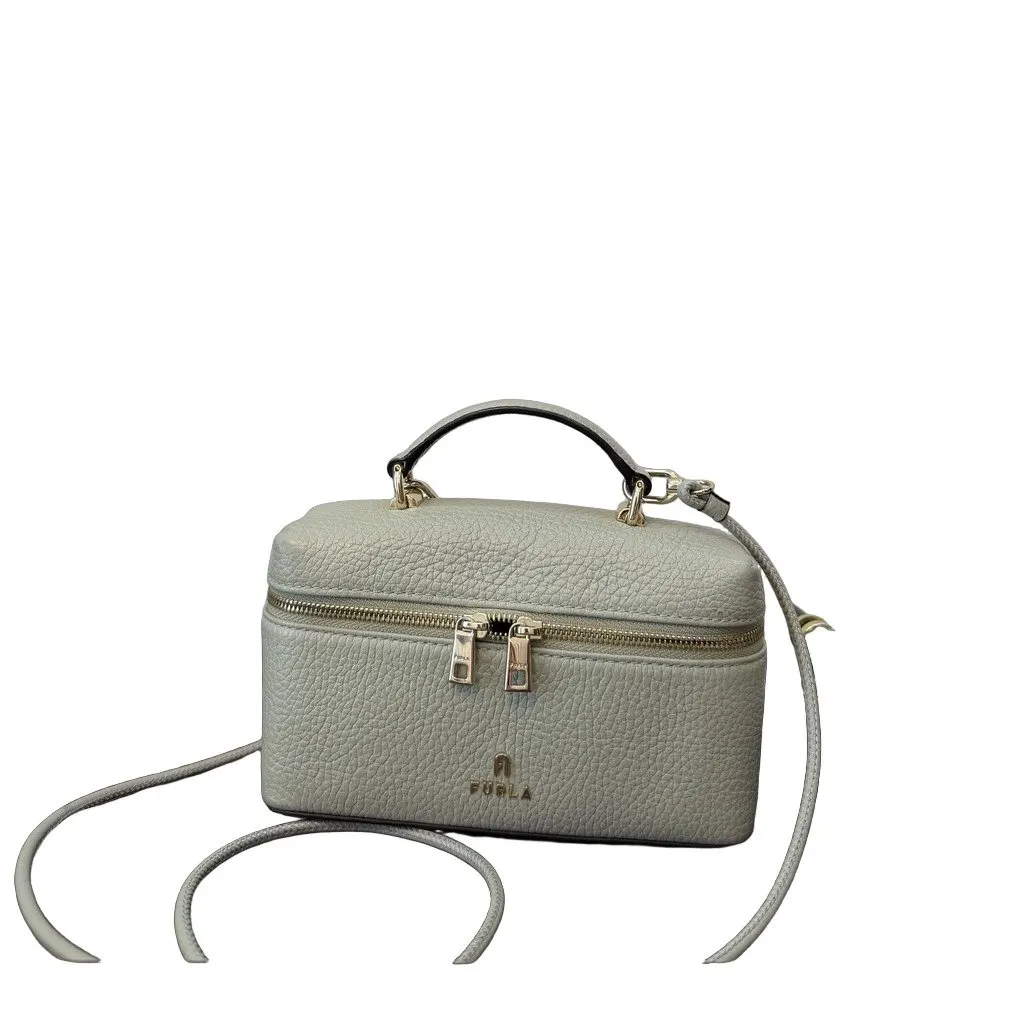 Furla Furla Camelia Mini Bag Khaki Leather Very good - Front View