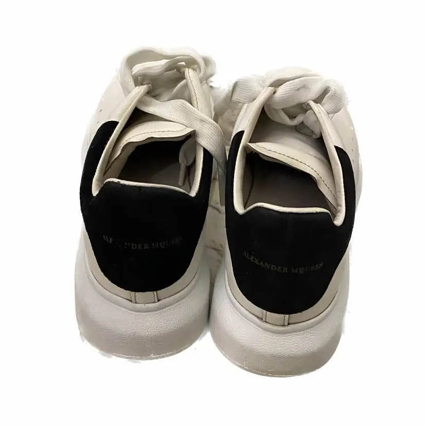 Alexander McQueen Oversized Sneaker White Leather Very good - Back View