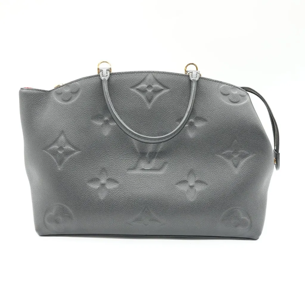 Louis Vuitton Grand Palais Tote Empreinte Black Leather Good - Back View
