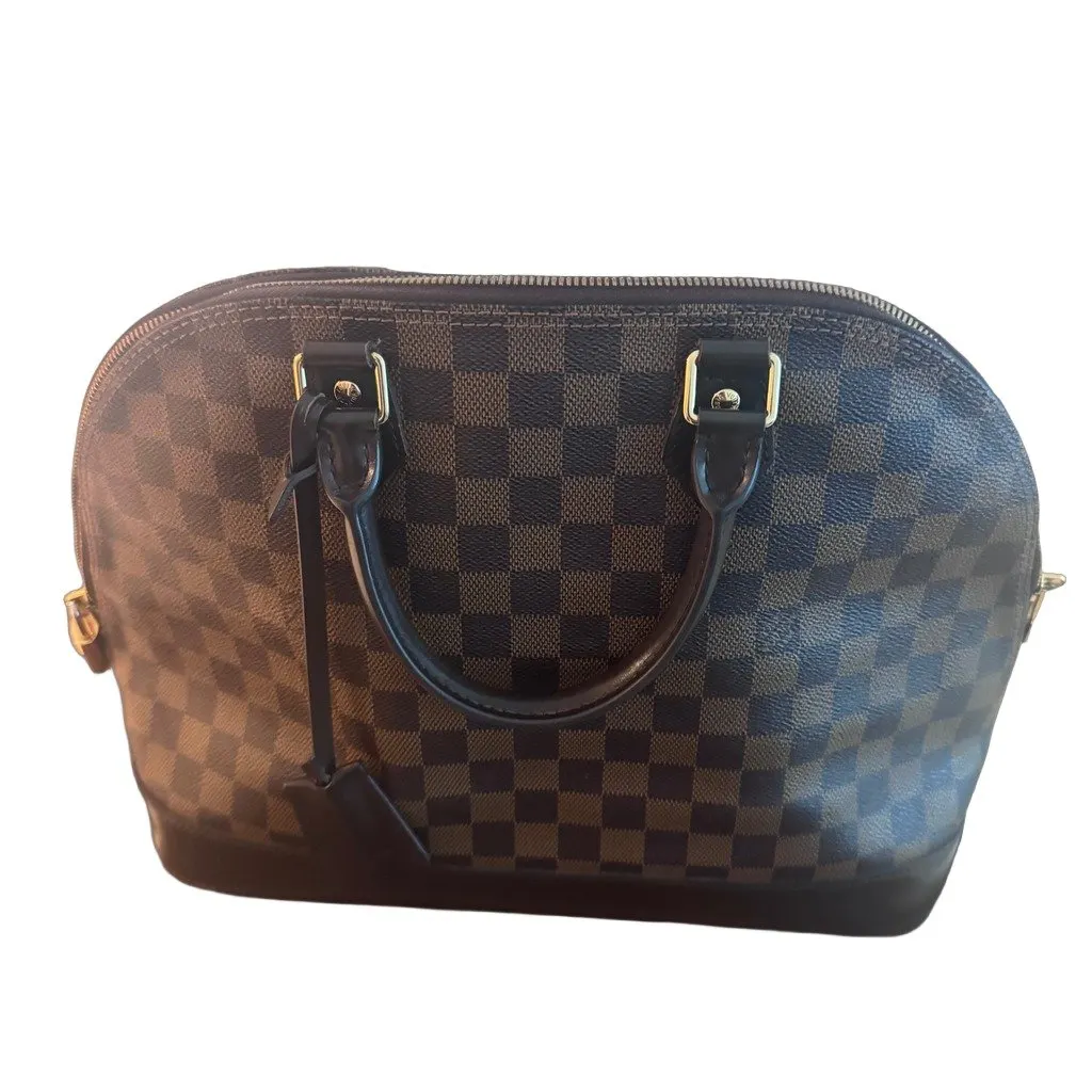 Louis Vuitton Alma PM Brown Canvas Very good - Front View