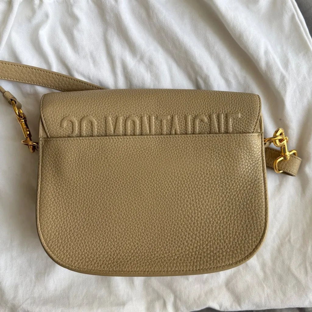 Dior Bobby Bag Ecru Leather Very good - Back View
