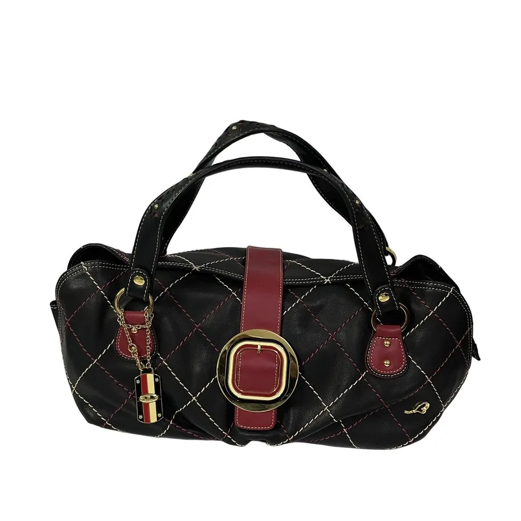 Bonia Vintage Bonia Limited Edition Bag & Wallet MultiColor Leather Never worn, with tag - Front View