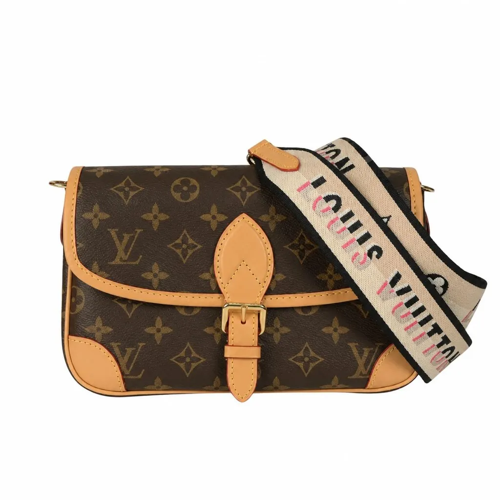 Louis Vuitton Diane Brown Leather Very good - Front View