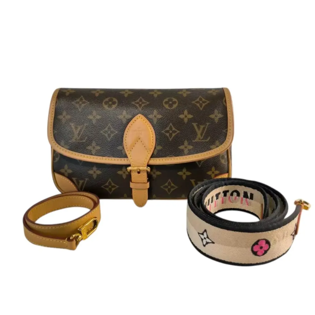 Louis Vuitton Diane Brown Leather Very good - Inside View