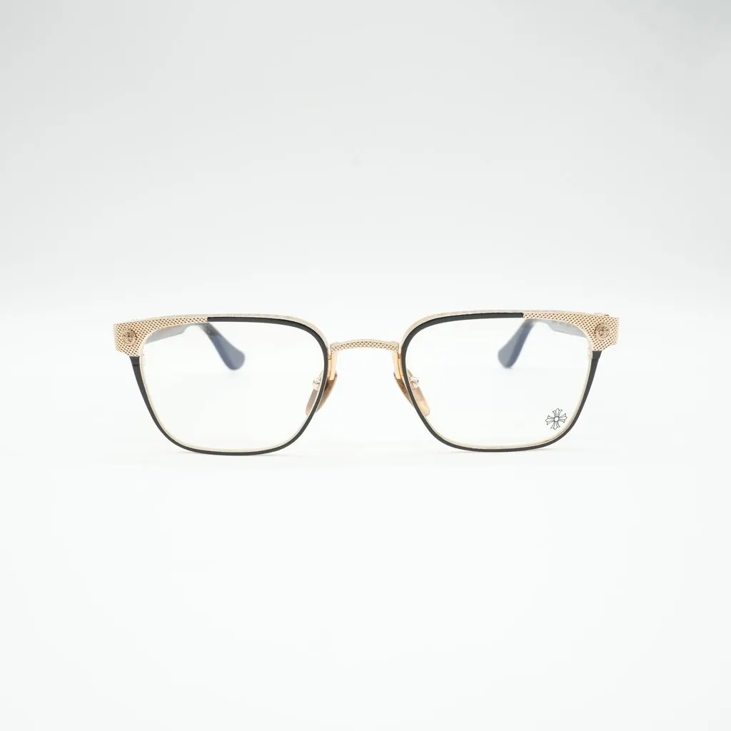 Chrome Hearts NASTYFREEZE Sunglasses BOX Gold Acetate Good - Inside View