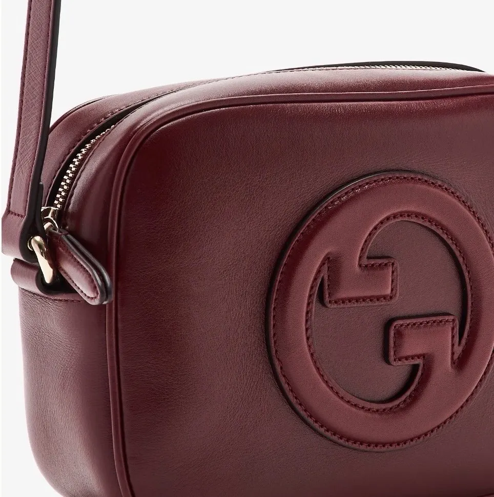 Gucci Blondie Burgundy Leather Never worn, with tag - Inside View