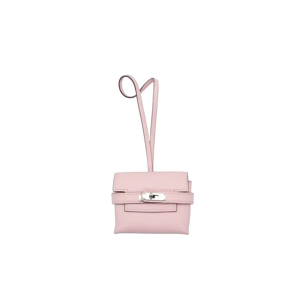 Hermès Hermes Pink Kellyfestival Bag Charm Rose Sakura Stapm K(2025)