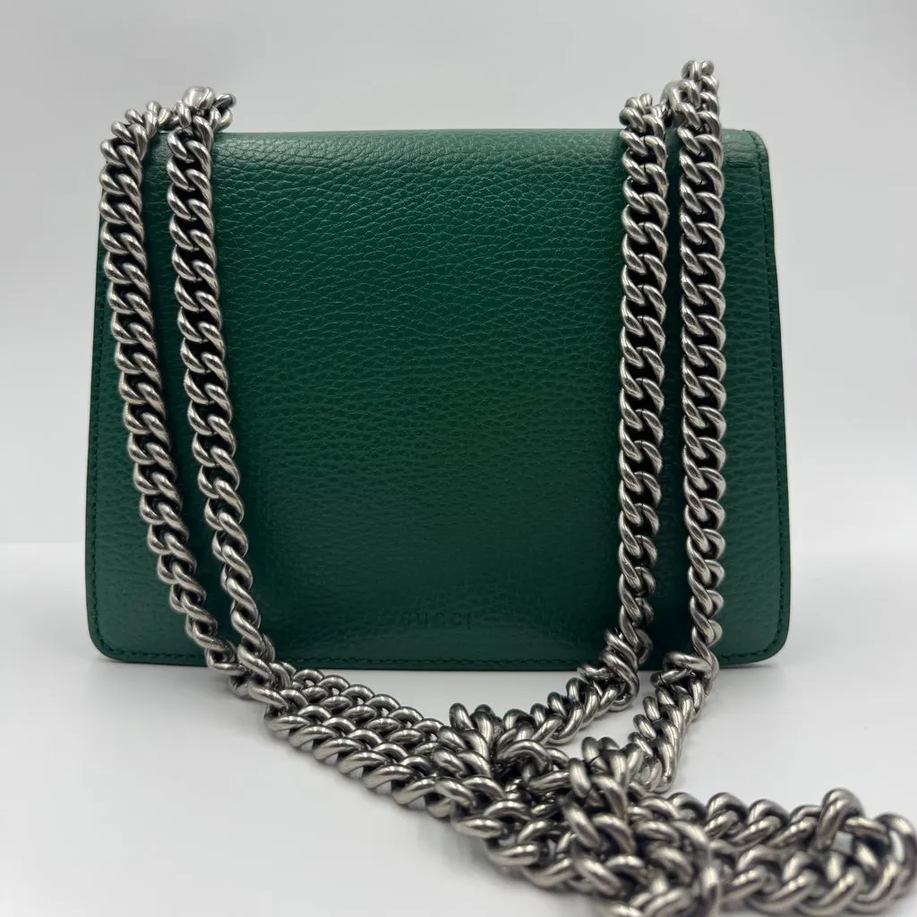 Gucci Dionysus Green Leather Very good - Back View