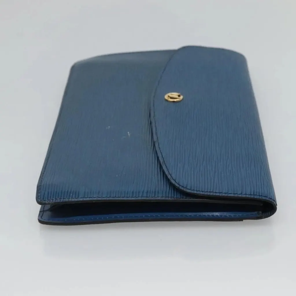Louis Vuitton Clutch Blue Leather Good - Box View