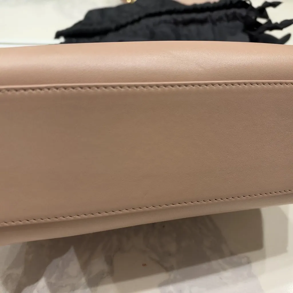 Dolce & Gabbana Good Condition One Time Used Beige Silk Very good - Inside View