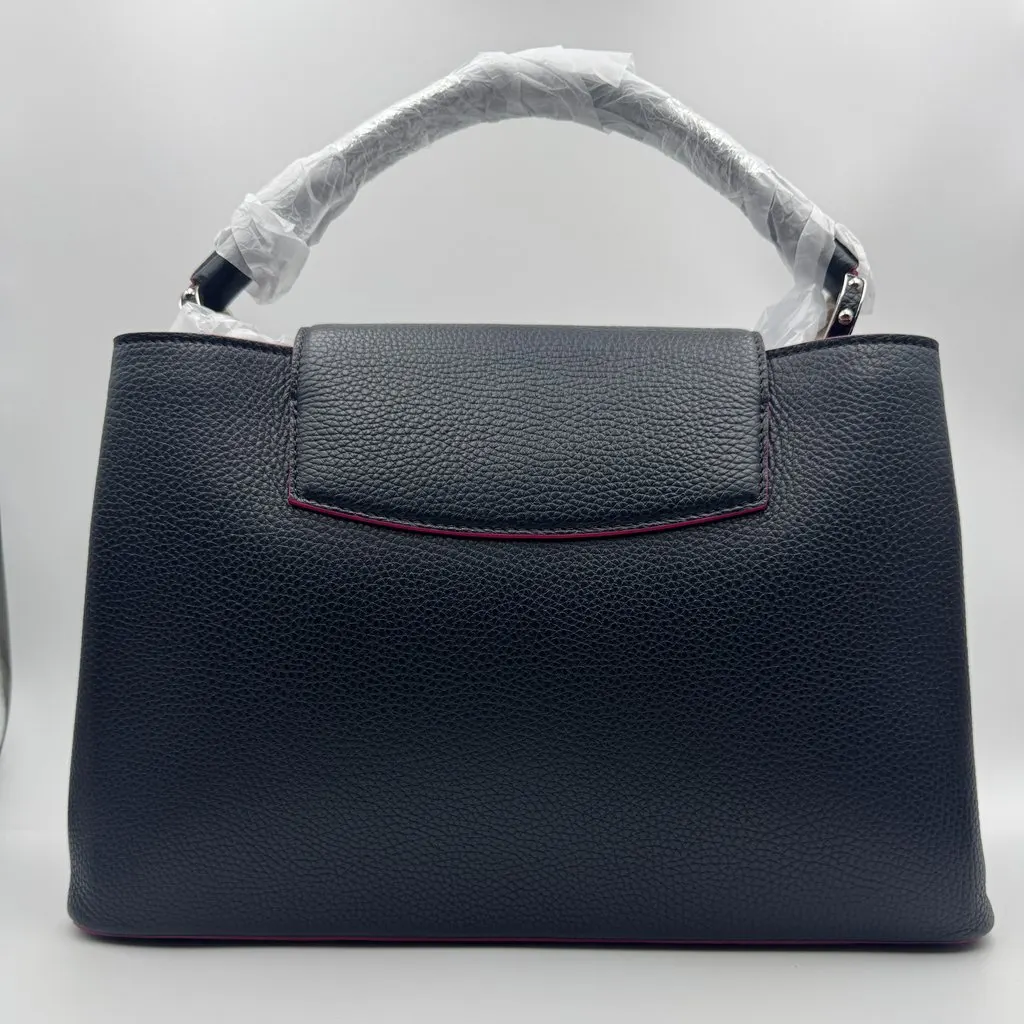 Louis Vuitton Capucines Black Good - Back View
