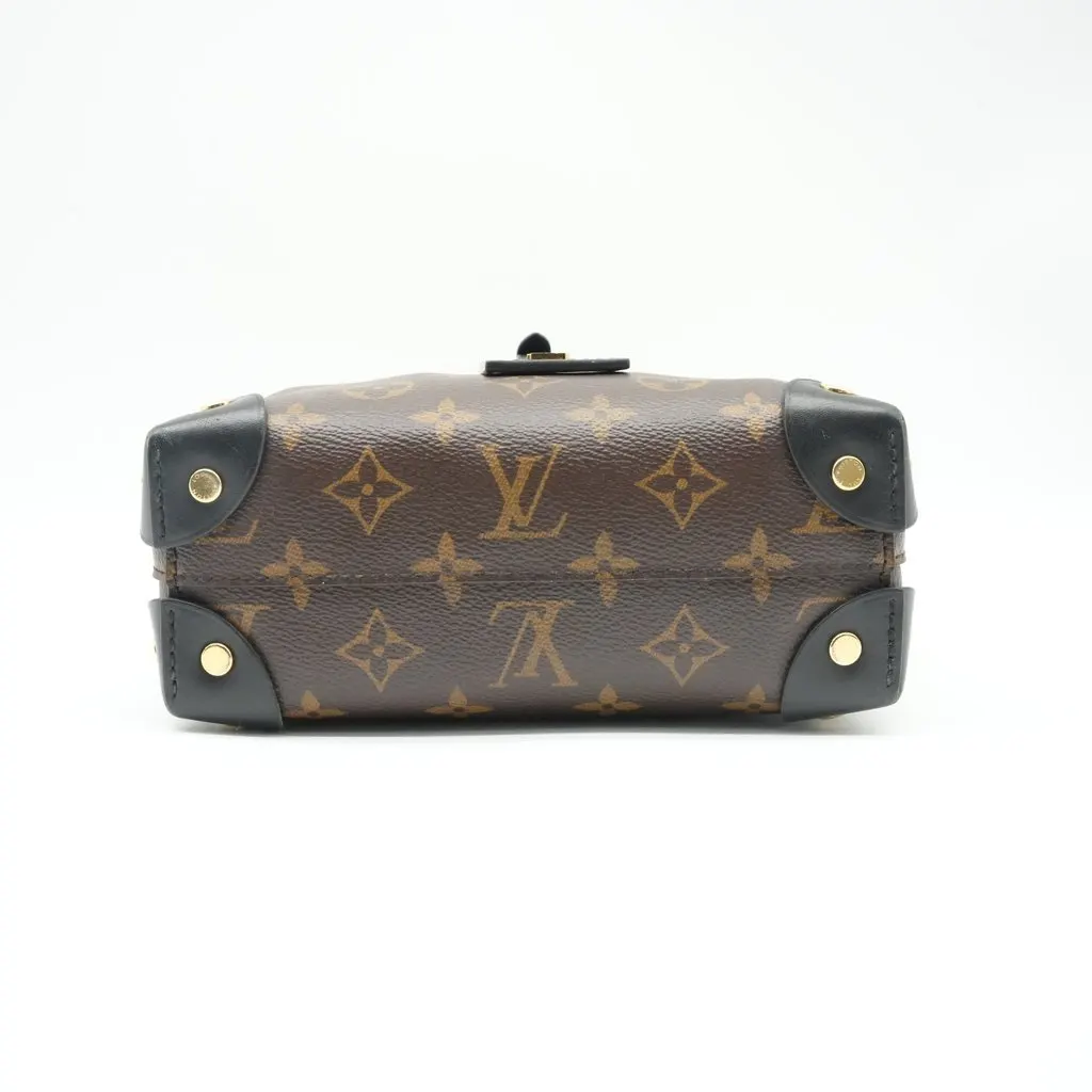 Louis Vuitton Petite Malle Souple Monogram Brown Canvas Fair - Inside View