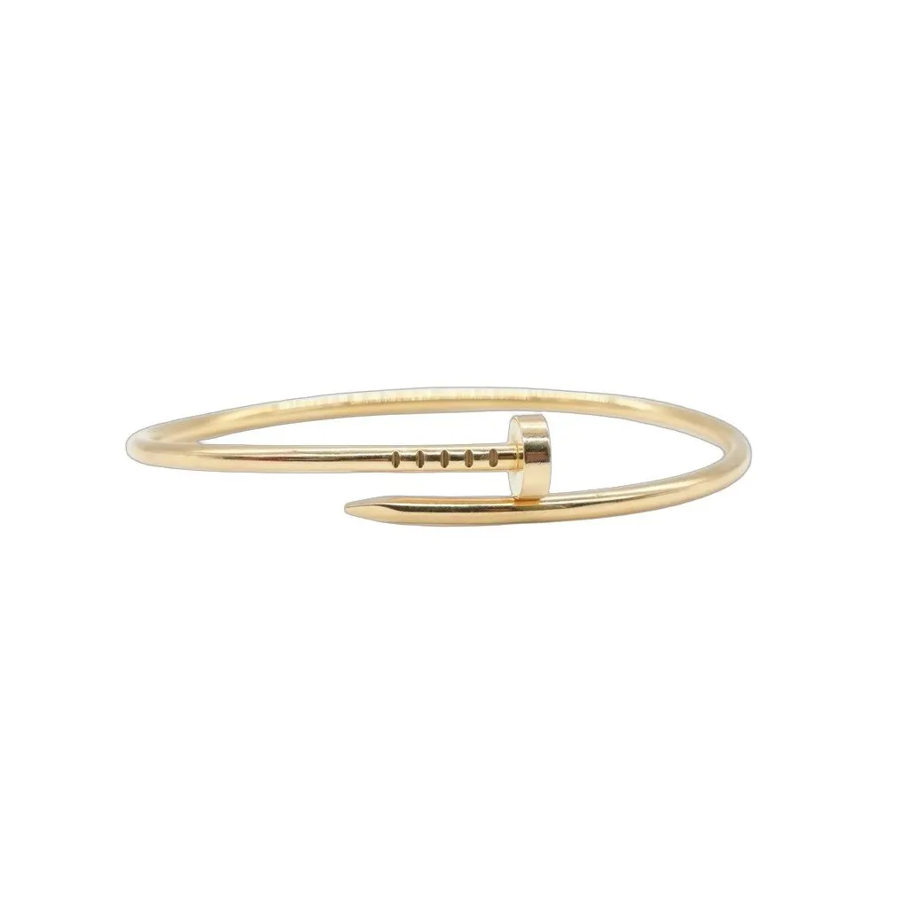 Cartier Juste Un Clou Bracelet, Small Model, 18K Yellow Gold 9.6g
