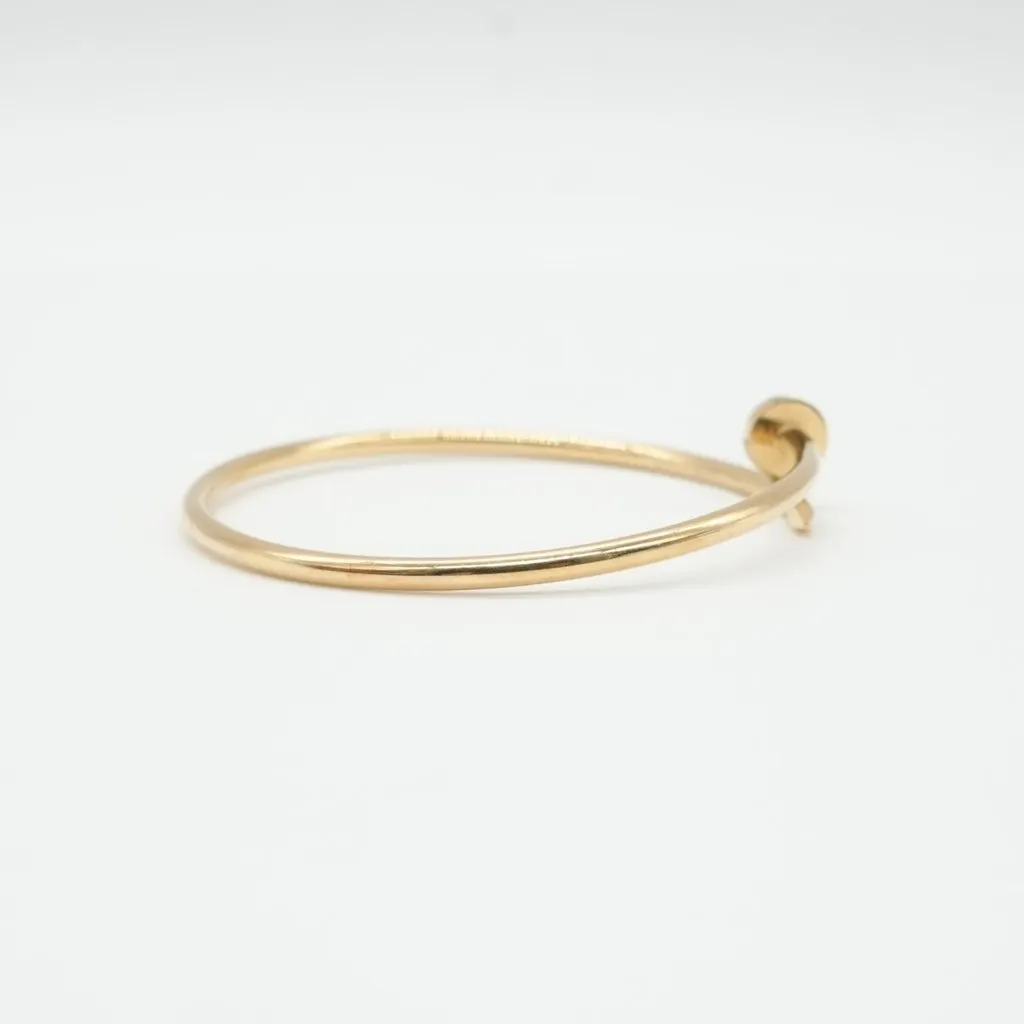 Cartier Juste Un Clou Bracelet, Small Model, 18K Yellow Gold 9.6g Gold Gold Good - Inside View