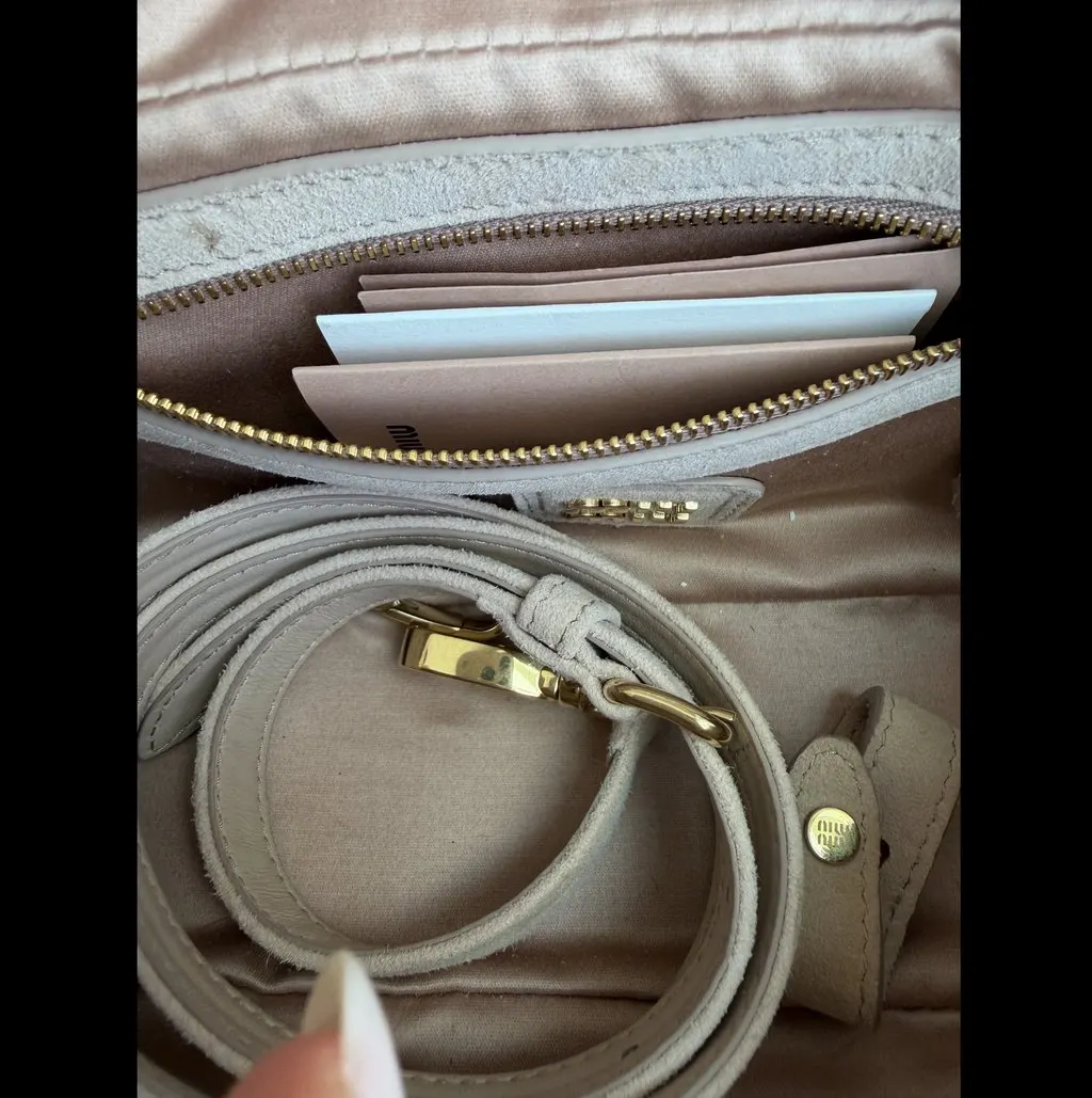 Miu Miu Arcadie Suede Pink Pink Suede Very good - Inside View