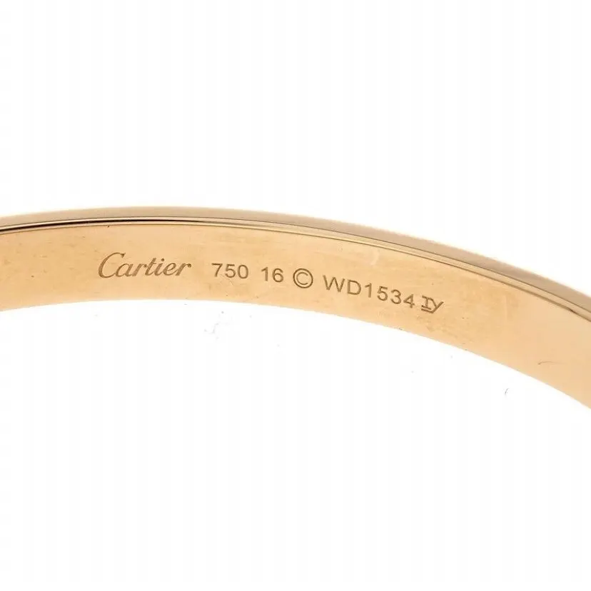Cartier Cartier Love Bracelet – 18K Rose Gold - Small Gold Rose Gold Very good - Inside View