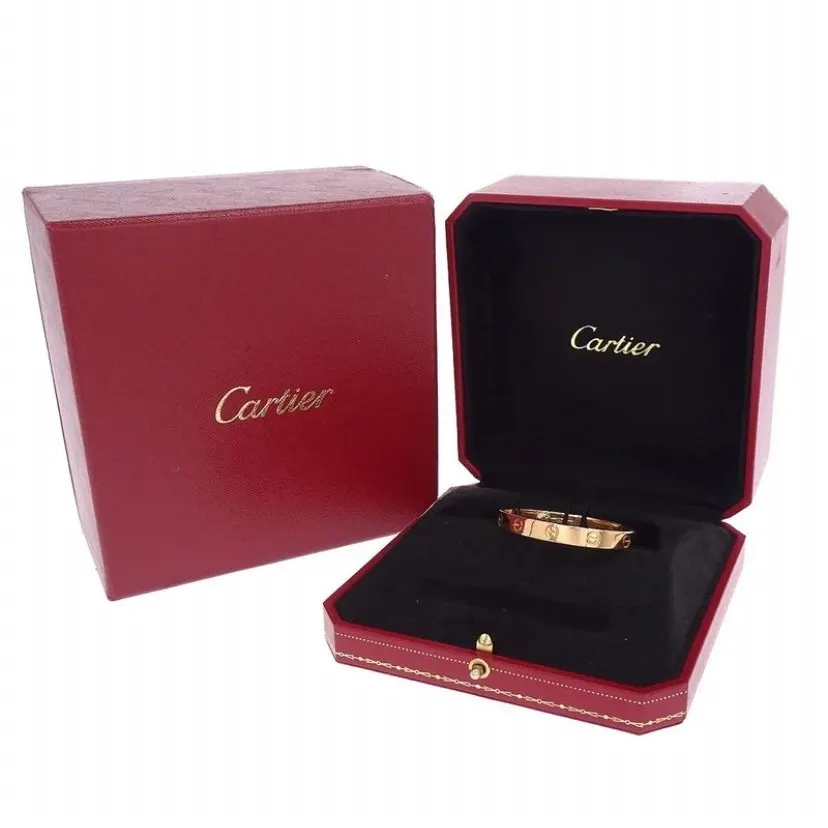 Cartier Cartier Love Bracelet – 18K Rose Gold - Small Gold Rose Gold Very good - Box View
