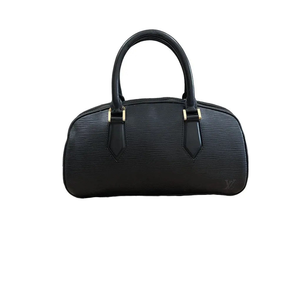 Louis Vuitton Black Epi Leather Jasmin Black Leather Good - Front View
