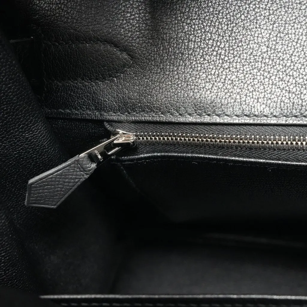 Hermès Birkin 30 Epsom Noir Black Leather Very good - Box View