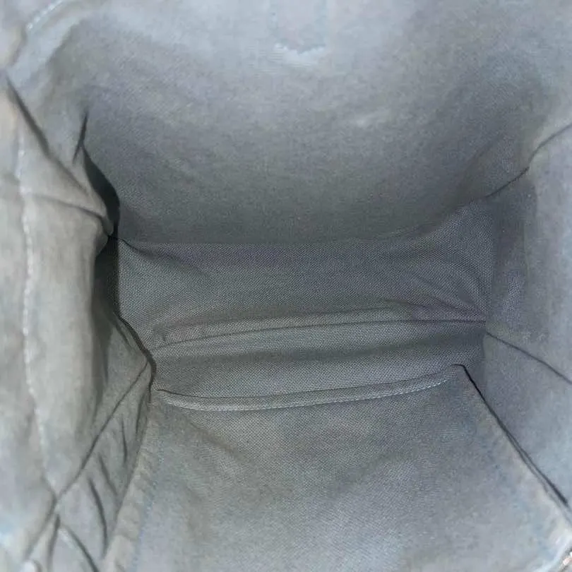 Hermès Marwari PM Silver Canvas Leather Fair - Inside View