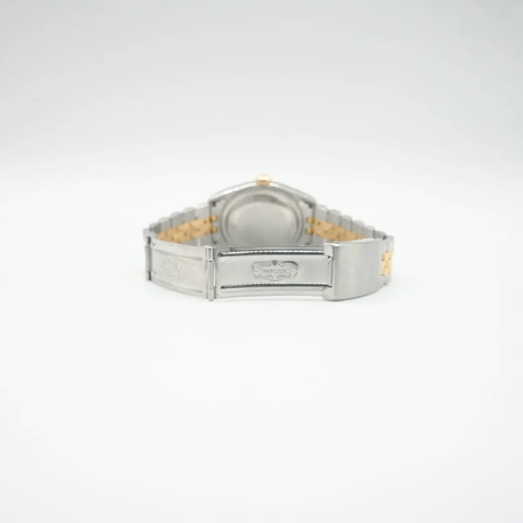 Rolex Vintage Datejust 36m 16233 Jubilee Champagne Dial 18KYG SS (2000) Gold Fair - Inside View