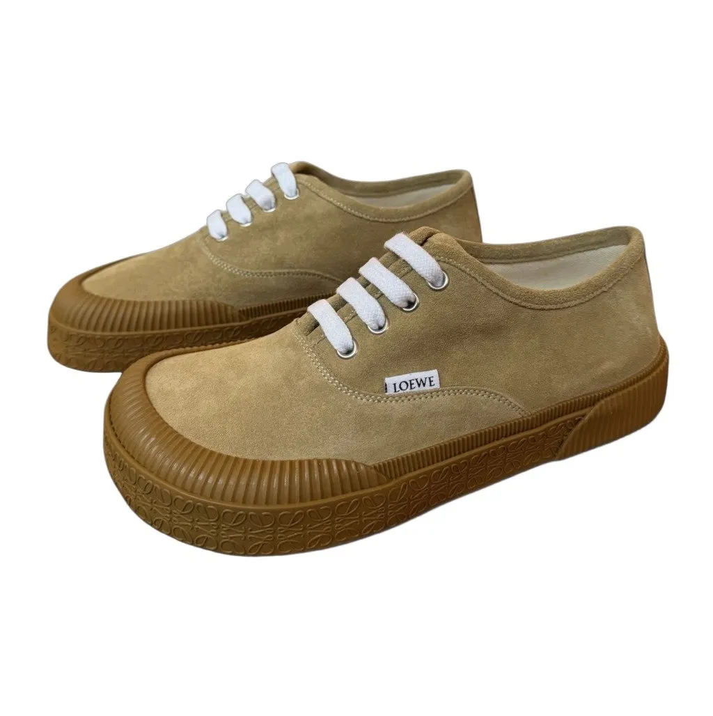 Loewe Loewe Sneaker Terra Vulca Gold Leather Never worn, with tag - Front View