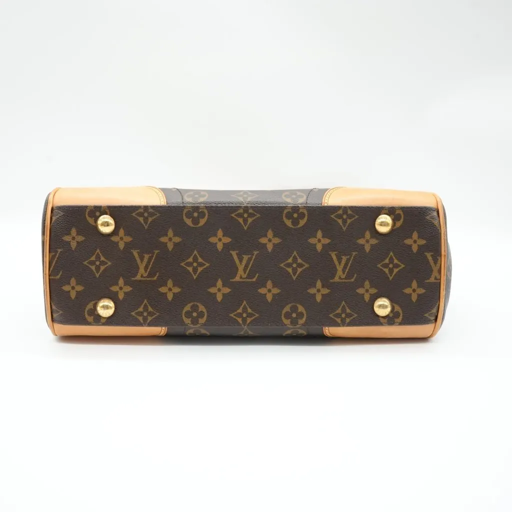 Louis Vuitton Beverly MM Monogram Shoulder Bag Brown Canvas Fair - Inside View