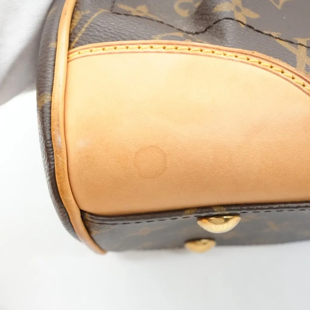 Louis Vuitton Beverly MM Monogram Shoulder Bag Brown Canvas Fair - Box View