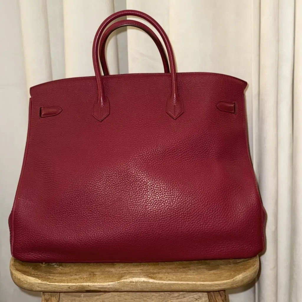 Hermès Birkin Burgundy - Back View