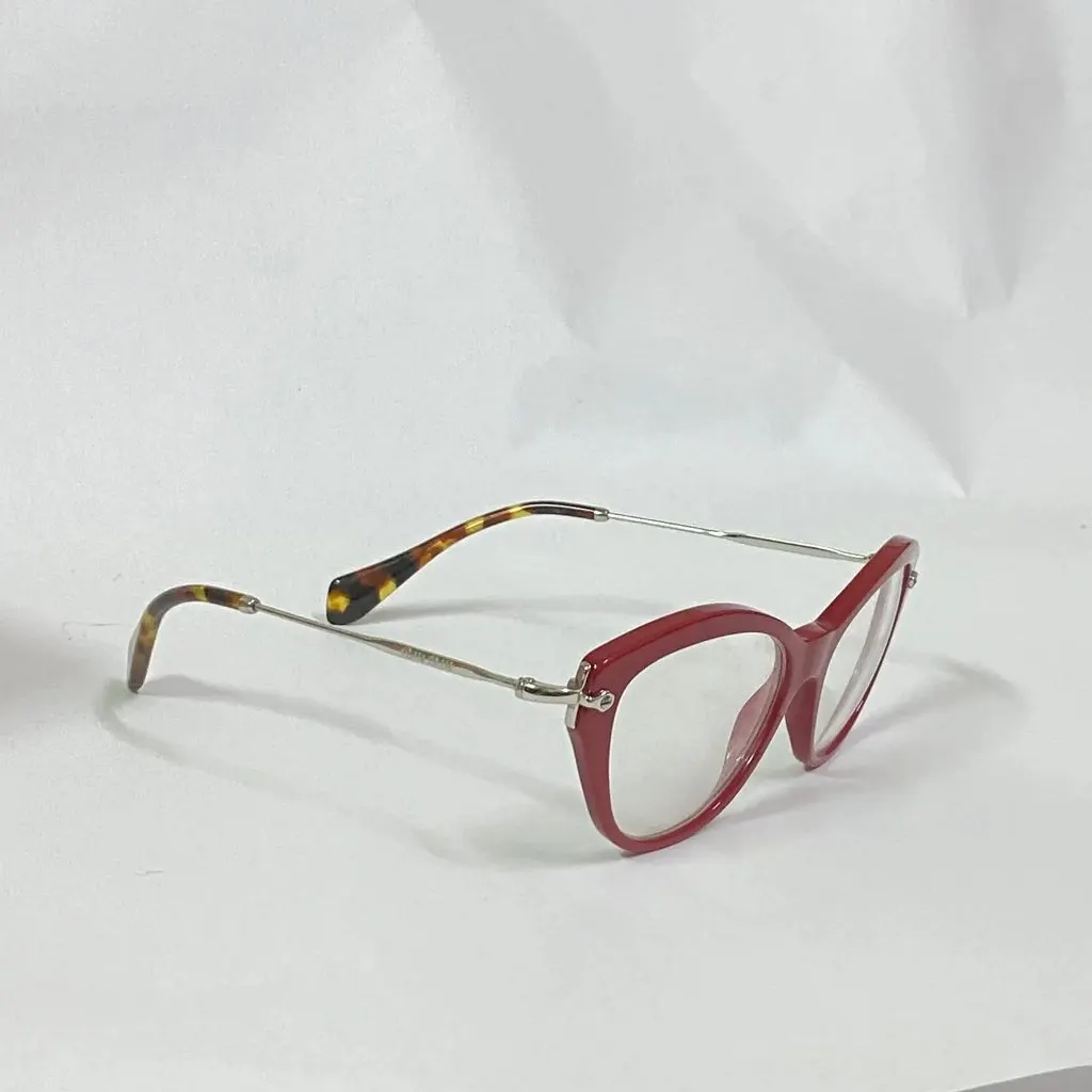 Miu Miu Cat Eyeglasses Size 17/54/140 MultiColor Very good - Back View