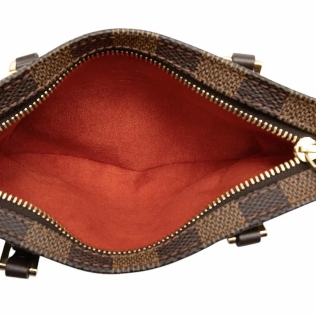 Louis Vuitton Damier Ebene Manosque Pochette Brown Canvas Very good - Model View