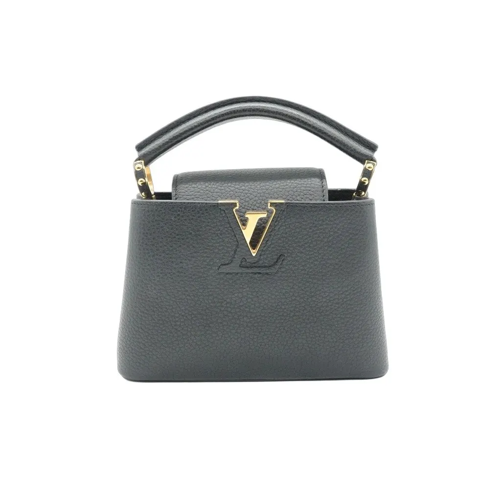 Louis Vuitton Capucines Mini Black Taurillon