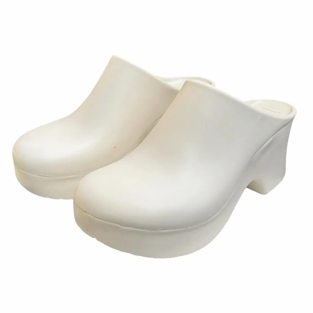 Loewe Loewe Terra Foam Clog White Rubber Never worn, with tag - Inside View