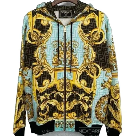 Versace Fendi X Versace MultiColor Cotton Very good - Front View